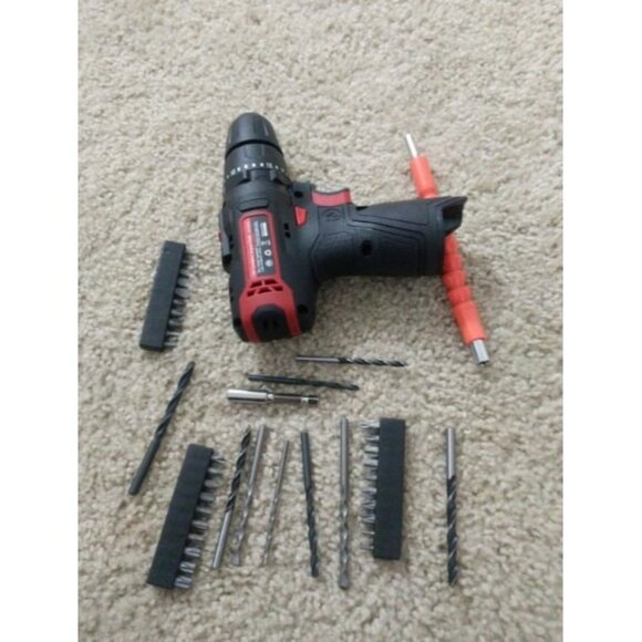 Brushless Electric Drill Set,[Brushless Motor],12V Power Drill - Picture 3 of 3